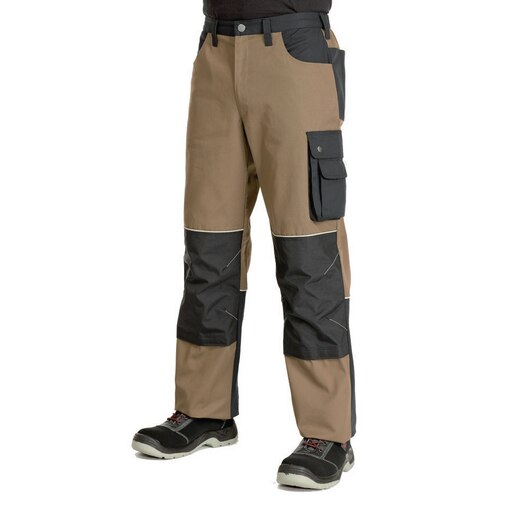 Pantalone Cordura moka/nero tg.46